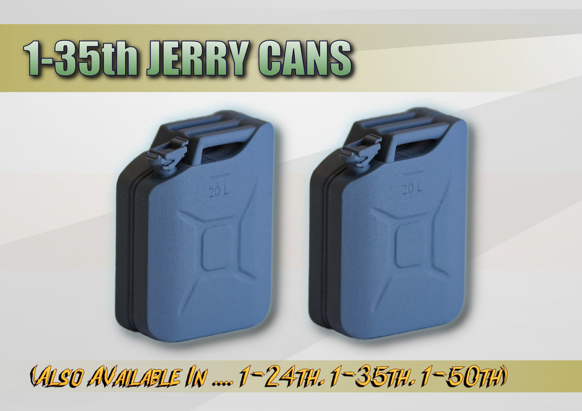 Jerry Cans, 1-35th Scale (Pack Of 10) (Copy)