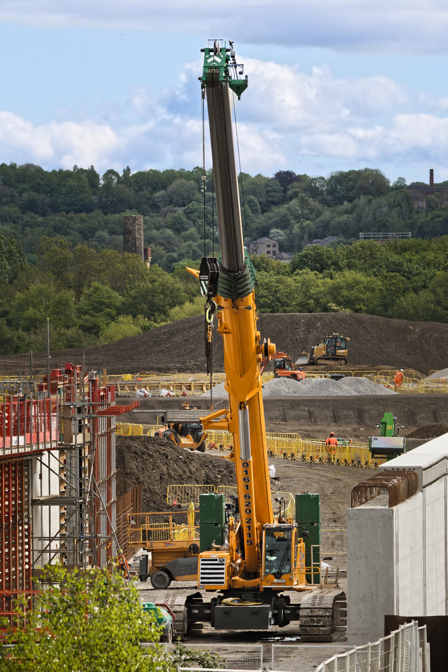 Liebherr Crawler Crane (Refrence Image)