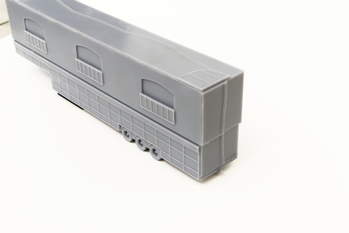 Fairground Fun House - Showmans Ghost Train - Trailer Resin Kit - OO Gauge 1-76