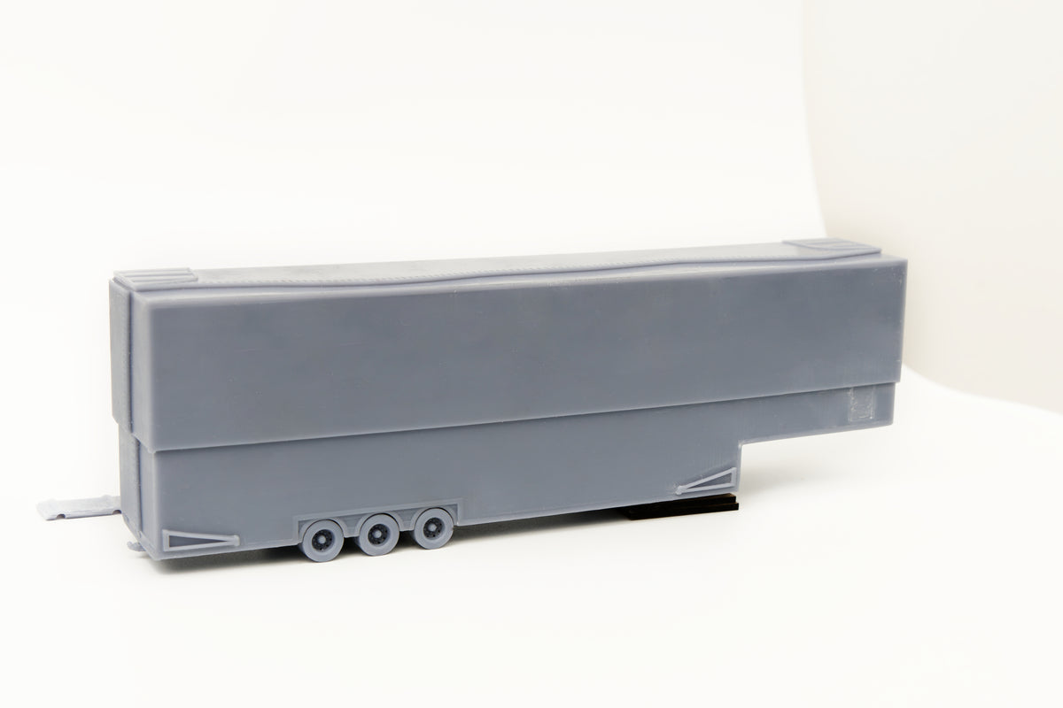 Fairground Fun House - Showmans Ghost Train - Trailer Resin Kit - OO Gauge 1-76