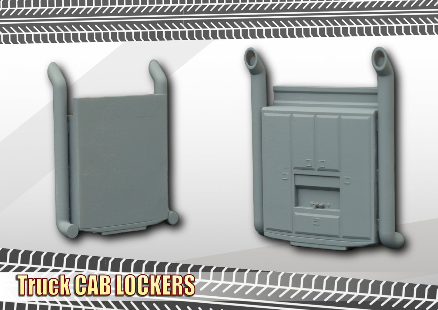 Truck Cab Locker - 1/50 Scale- Version 1