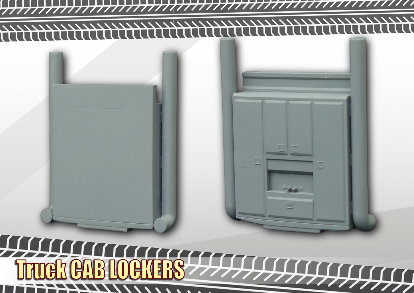 Truck Cab Locker - 1/50 Scale- Version 2