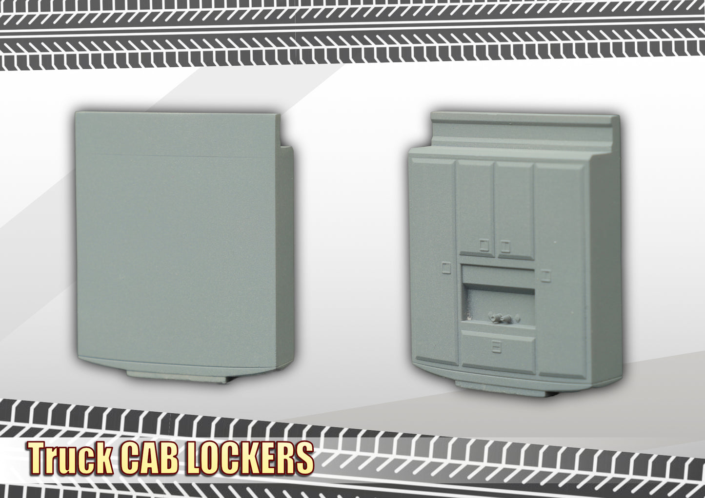 Truck Cab Locker - 1/50 Scale- Version 3