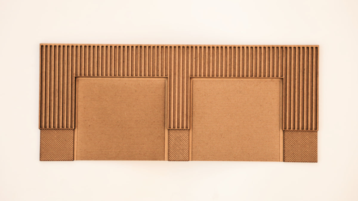Low Relief Warehouse Kit- 3 Part Kit ... 1/76 - OO Gauge Scale