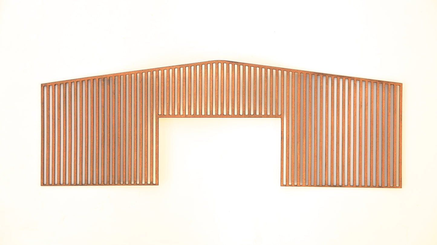 Low Relief Warehouse Kit- 3 Part Kit ... 1/76 - OO Gauge Scale