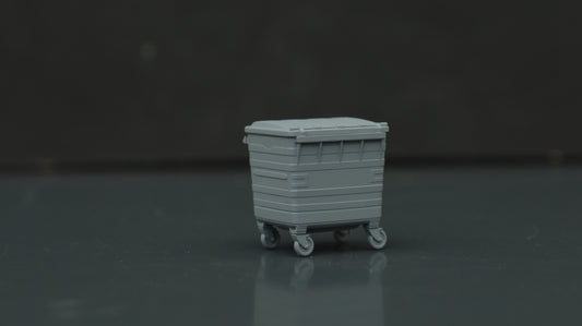 10 Commercial Waste Bins ... 1-50 Scale