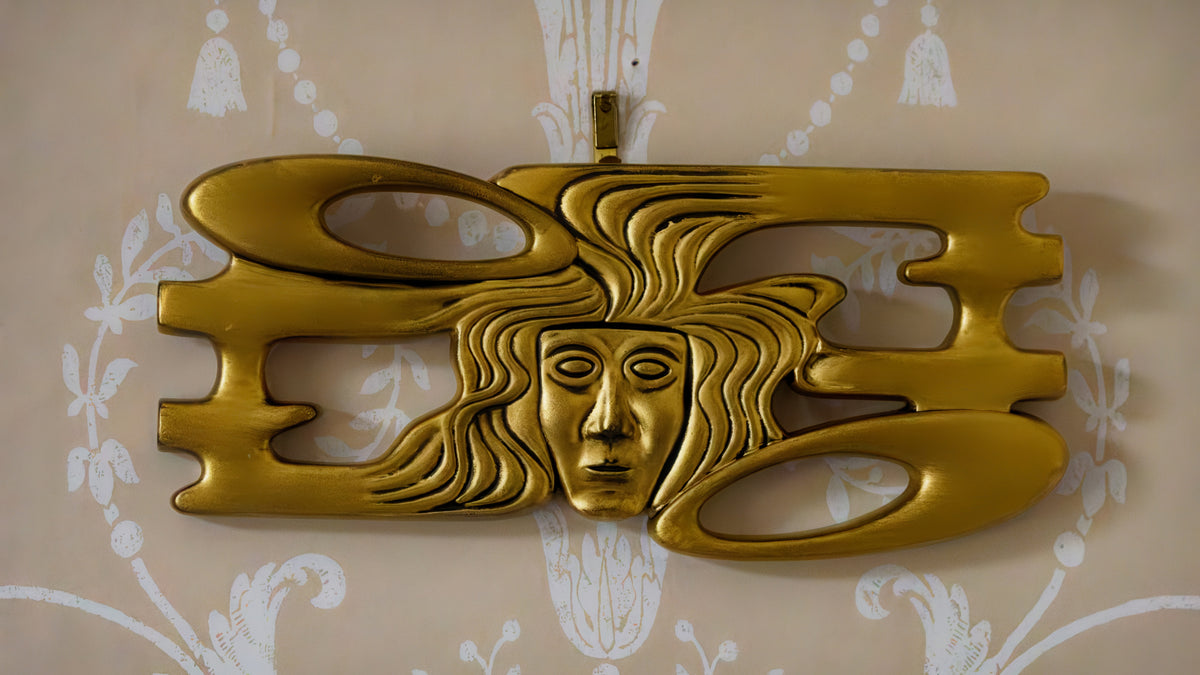 Godspell Large Wall Hanger (Antique Gold Finish)