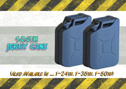Jerry Cans, 1-24th Scale (Pack Of 10)