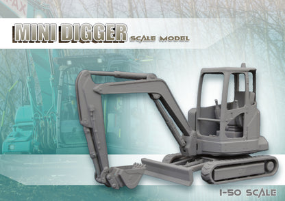 Mini Excavator ... 1/50 Scale