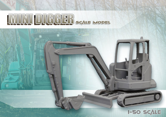 Mini Excavator ... 1/50 Scale
