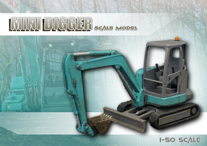 Mini Excavator ... 1/50 Scale