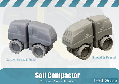Soil Compactor - Trench Roller ...1-50 Scale