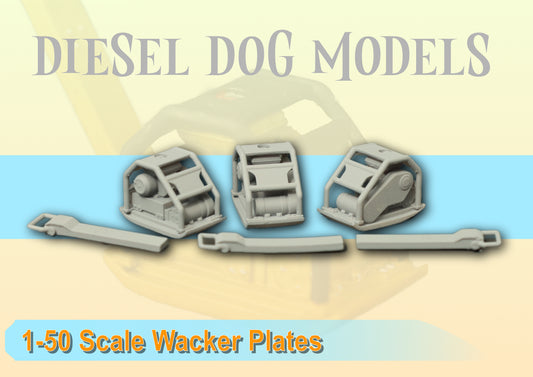 Wacker Plates....1/50 Scale