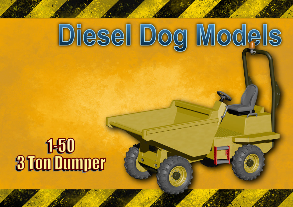 3 Ton Dumper ... 1/50 - O Gauge Scale