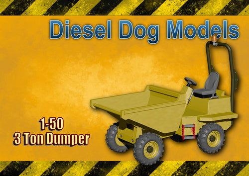3 Ton Dumper ... 1/50 - O Gauge Scale