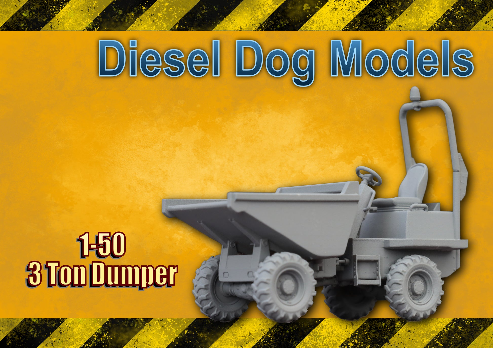 3 Ton Dumper ... 1/50 - O Gauge Scale