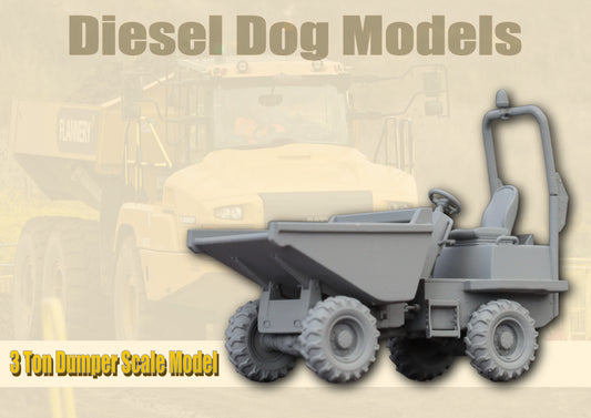 3 Ton Dumper ... 1/50 - O Gauge Scale