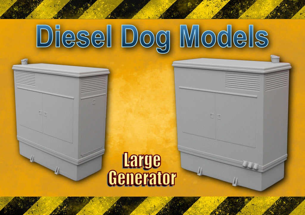 Large Generator  - 1/50- O Gauge Scale