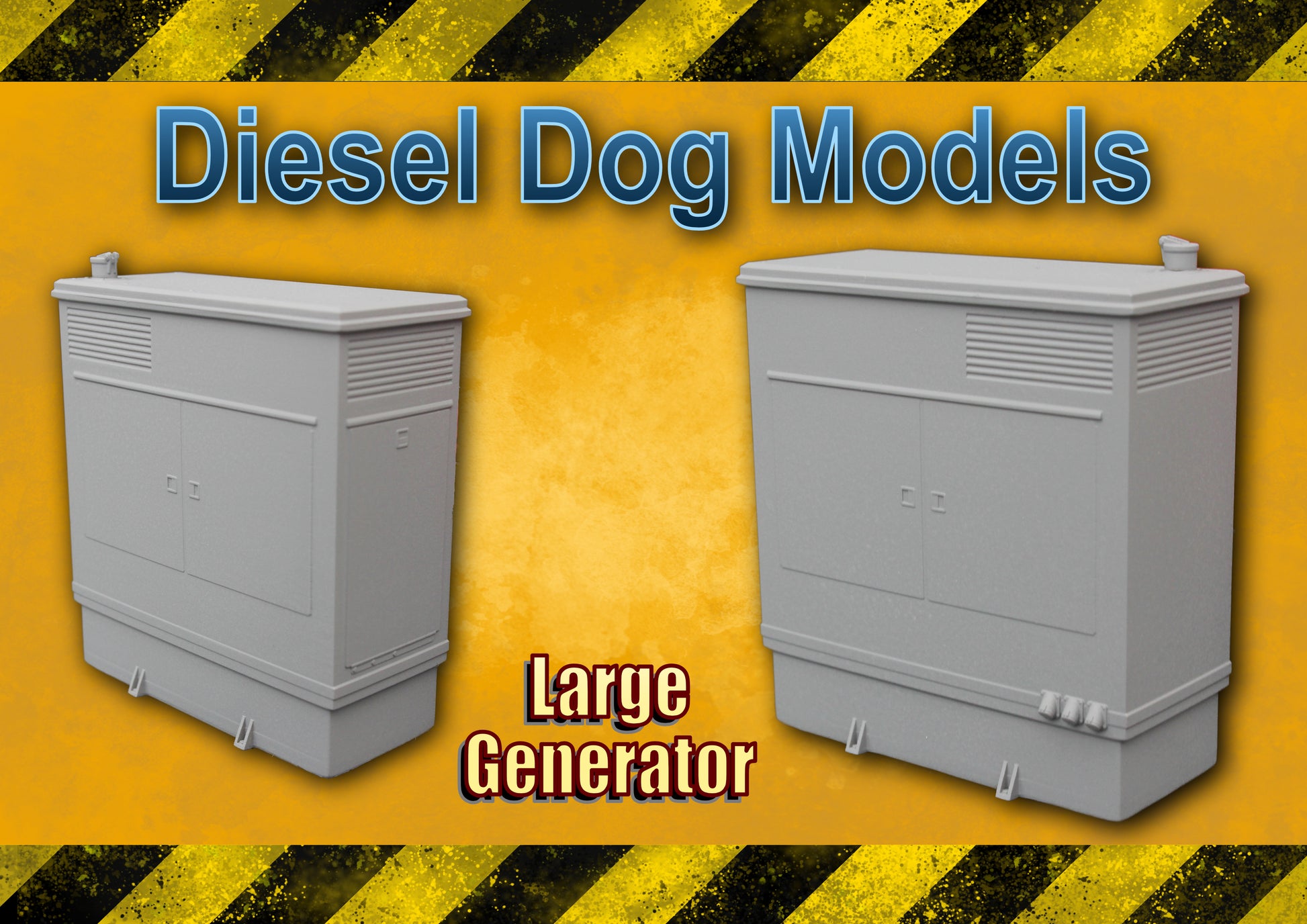 Large Generator  - 1/50- O Gauge Scale