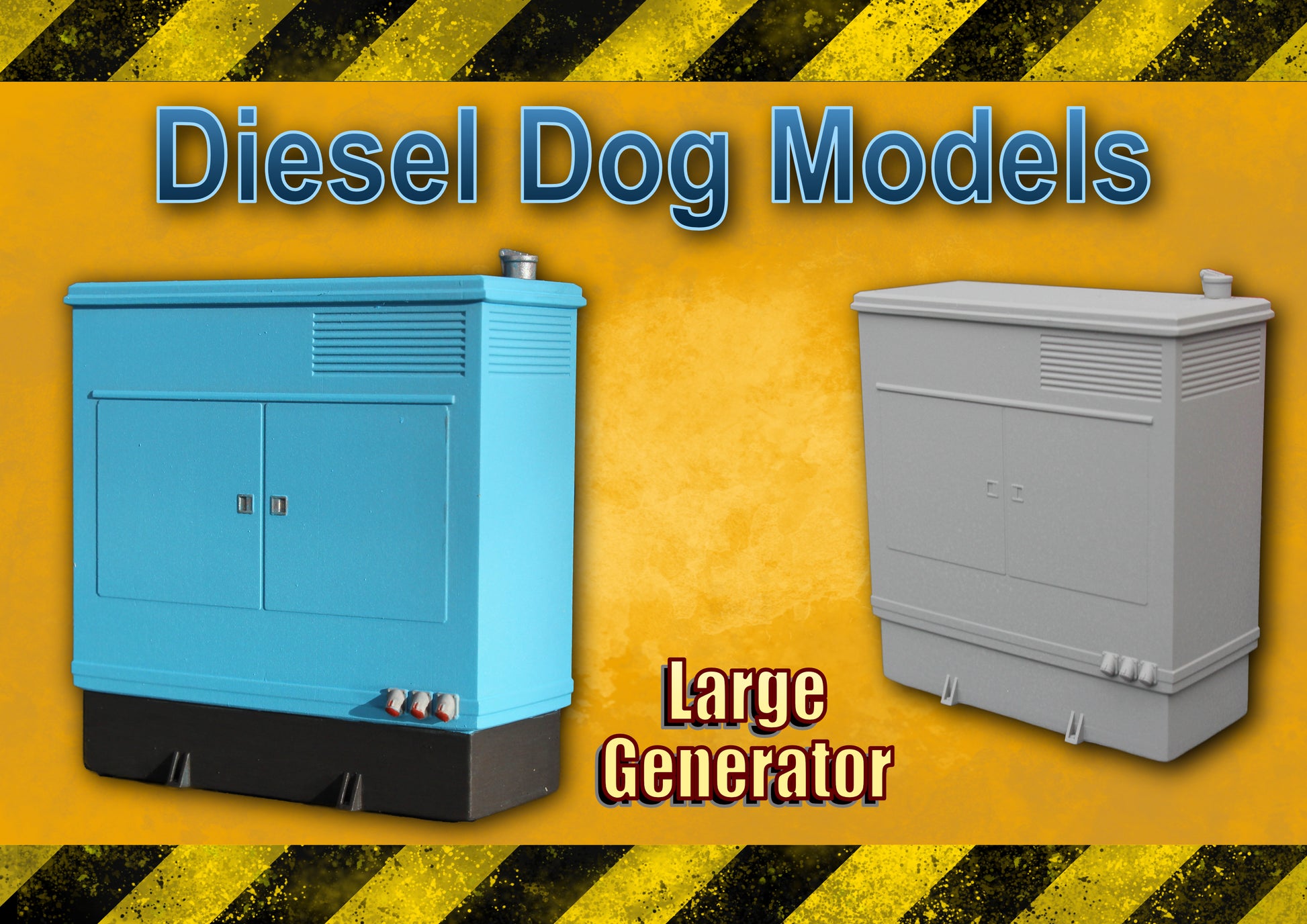 Large Generator  - 1/50- O Gauge Scale