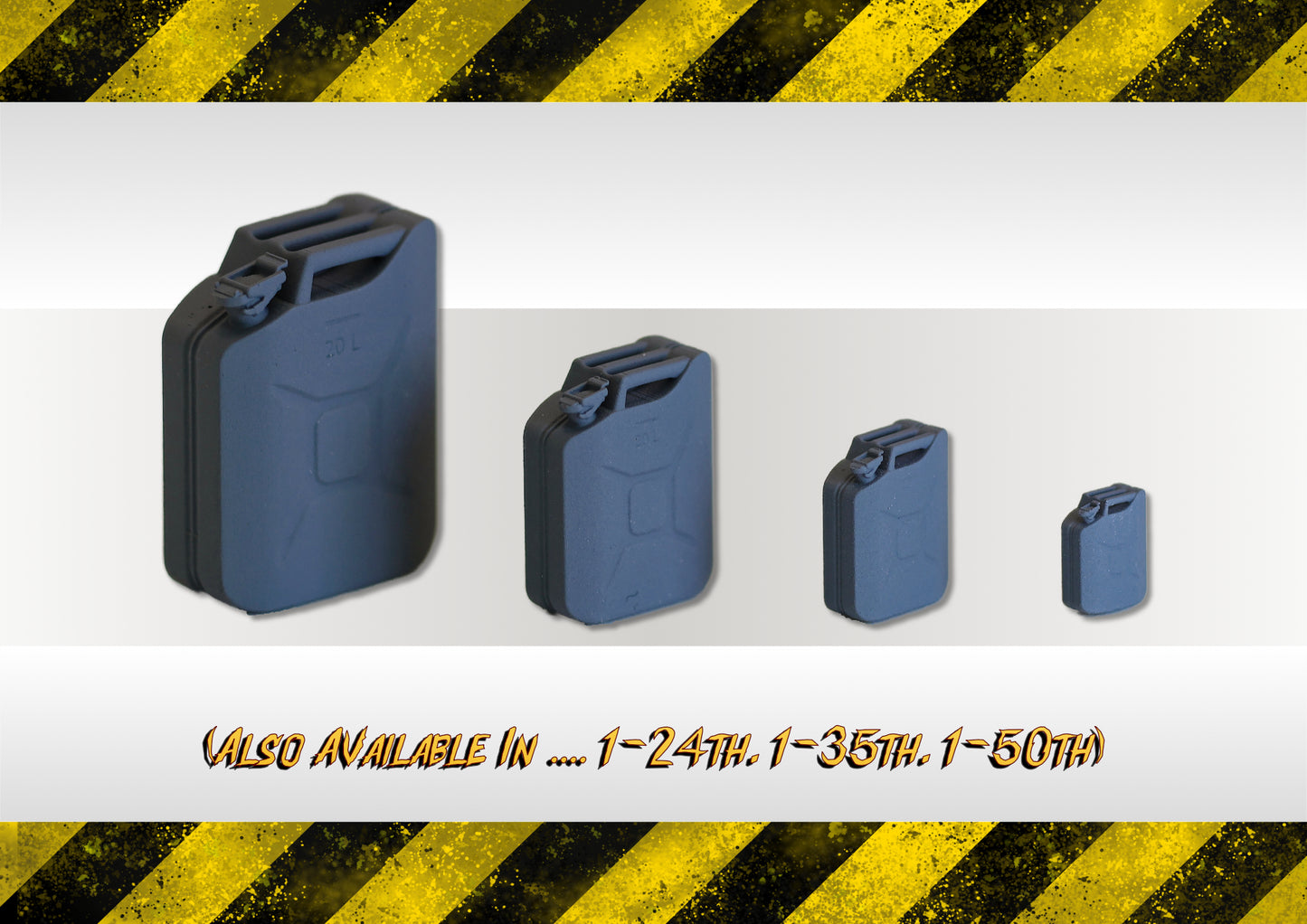 Jerry Cans, 1-50th Scale (Pack Of 10)