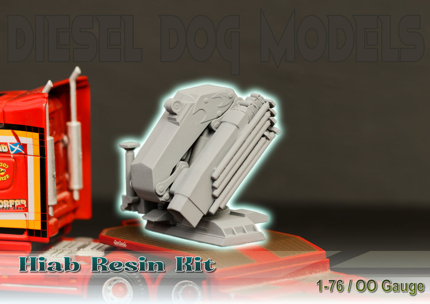 Hiab /Palfinger Truck Cranes .... 1/76 - OO Gauge Scale