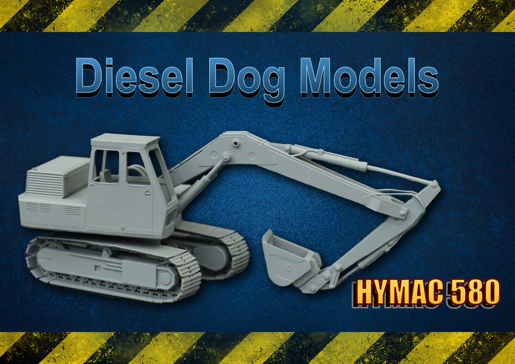 Hymac 580c...1-76 scale/ OO Gauge