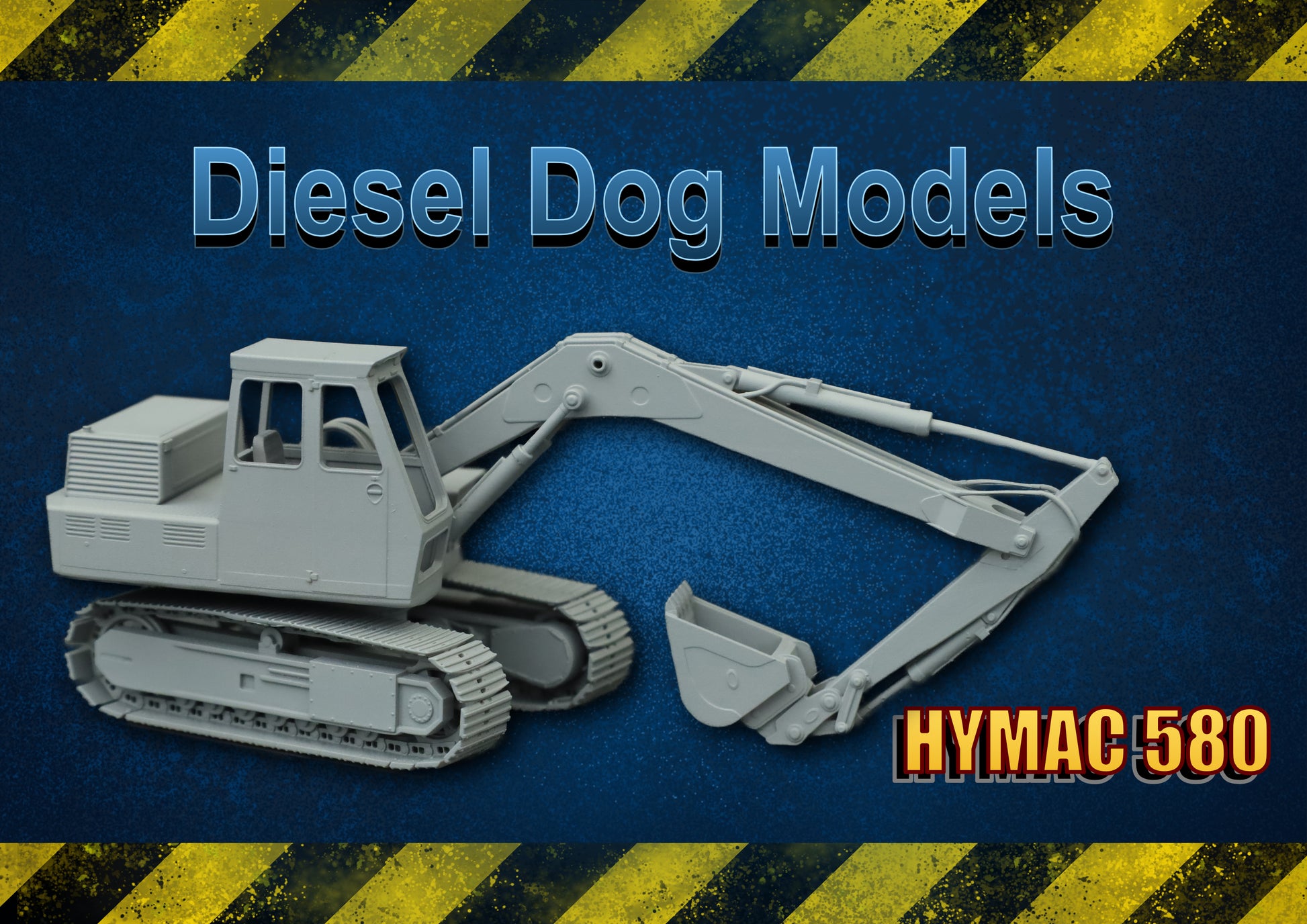 Hymac 580c...1-76 scale/ OO Gauge