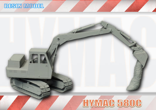 Hymac 580c ... 1-76/ OO Gauge scale