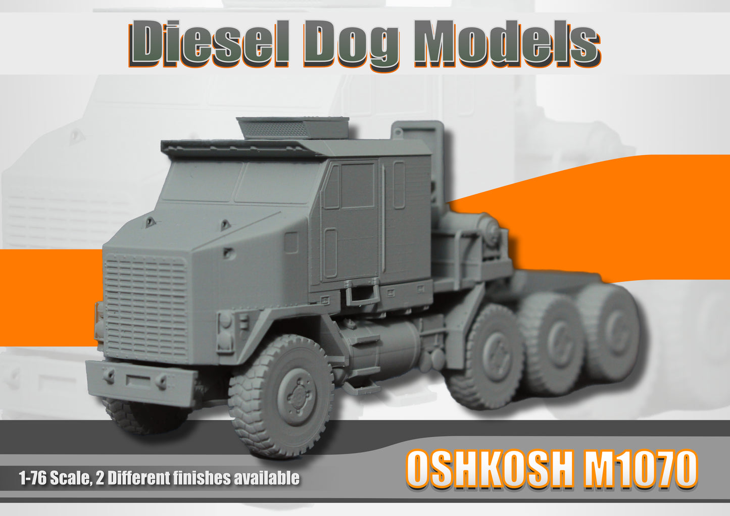 Oshkosh M1070 -1-76/ OO Gauge