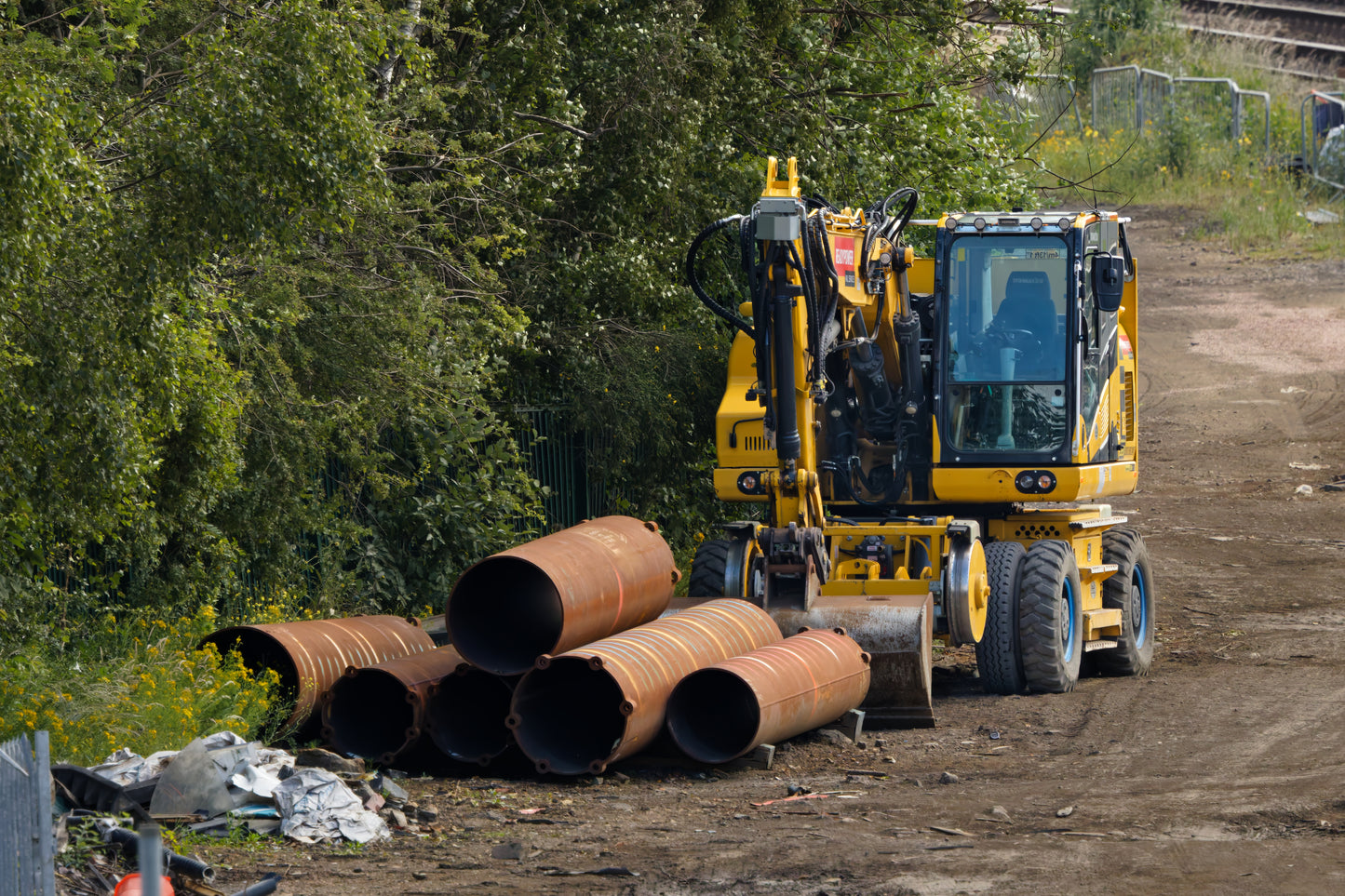 RRV Wheeled Excavator