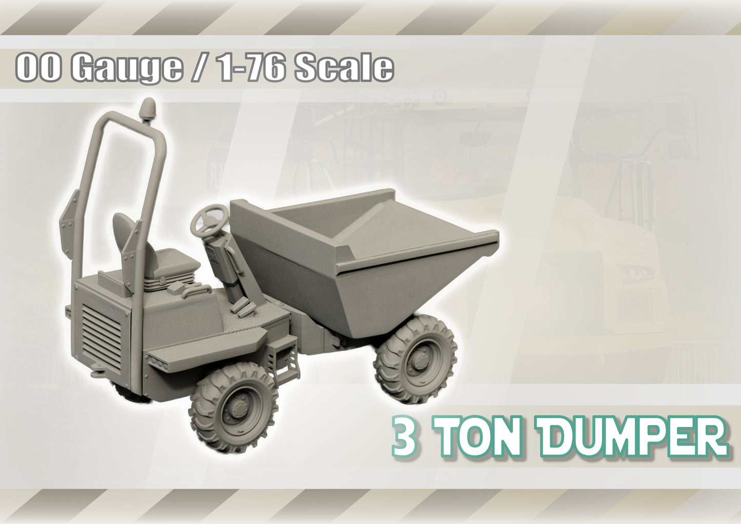 3 Ton Dumper ... 1/76 - OO Gauge Scale
