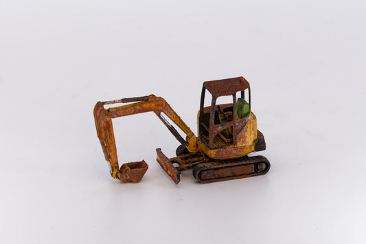 Mini Digger... 1/76 - OO Gauge Scale (Yellow)