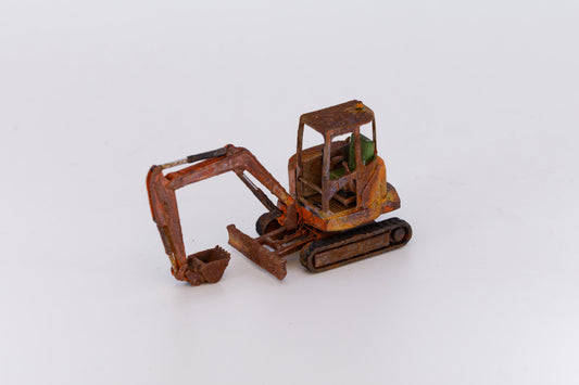Mini Digger... 1/76 - OO Gauge Scale (Orange)