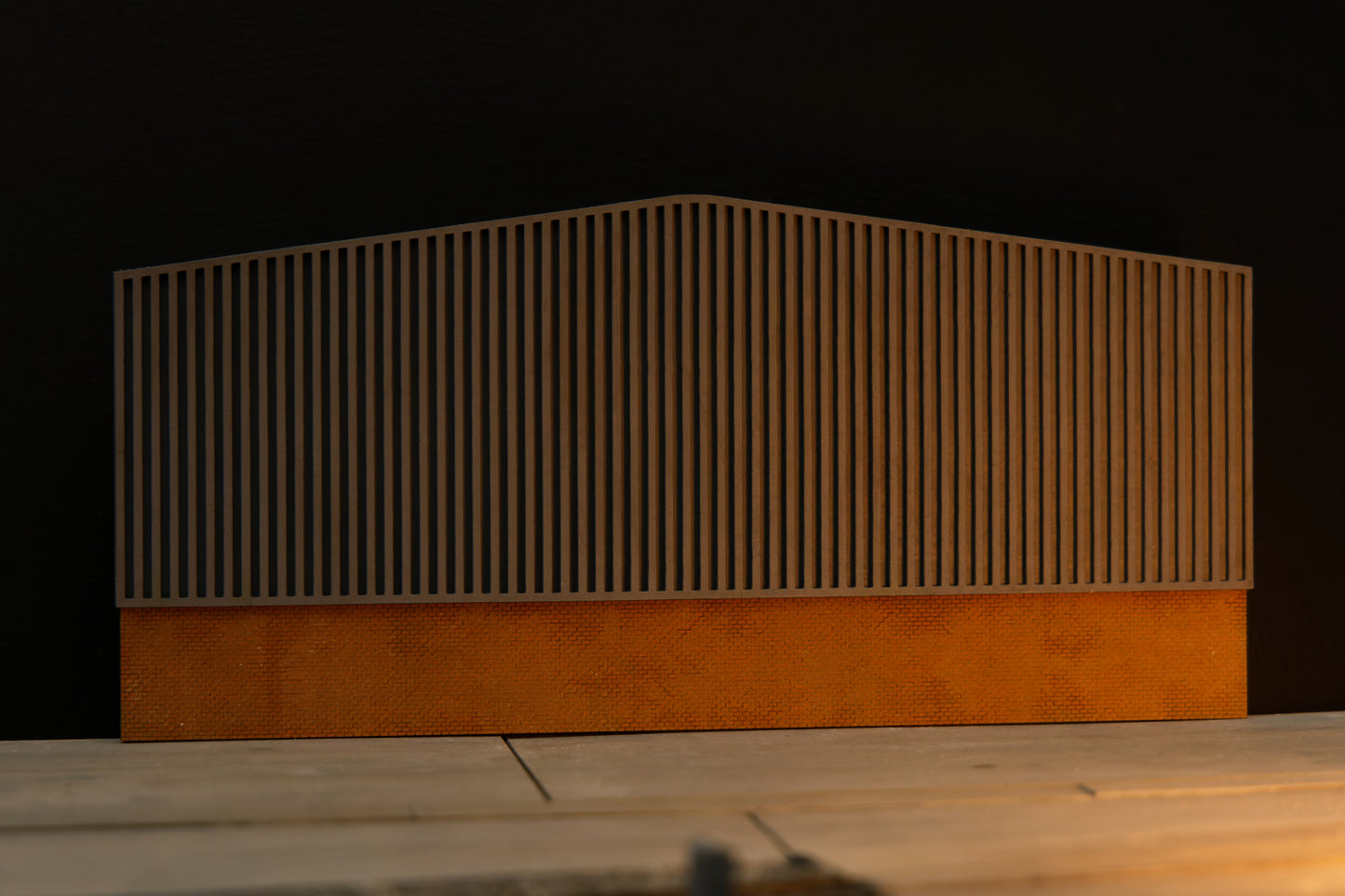 Low Relief Warehouse Kit- 3 Part Kit ... 1/76 - OO Gauge Scale