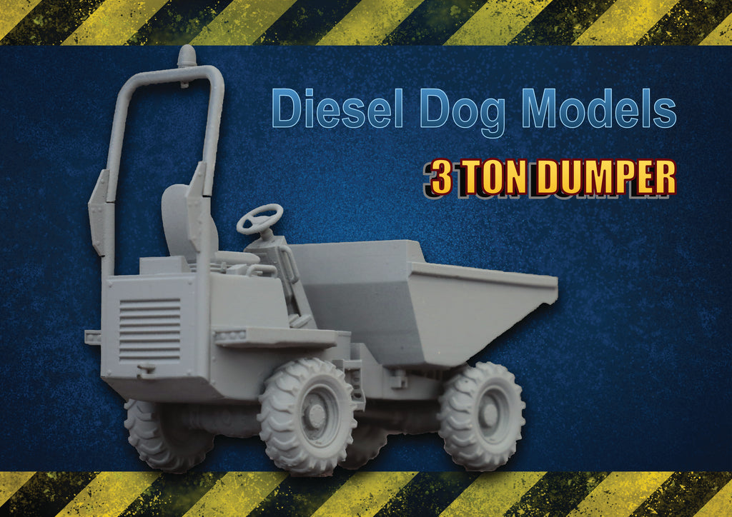 3 Ton Dumper ... 1/76 - OO Gauge Scale