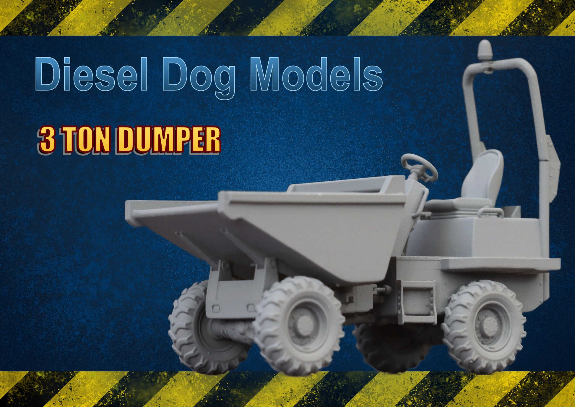 3 Ton Dumper ... 1/76 - OO Gauge Scale