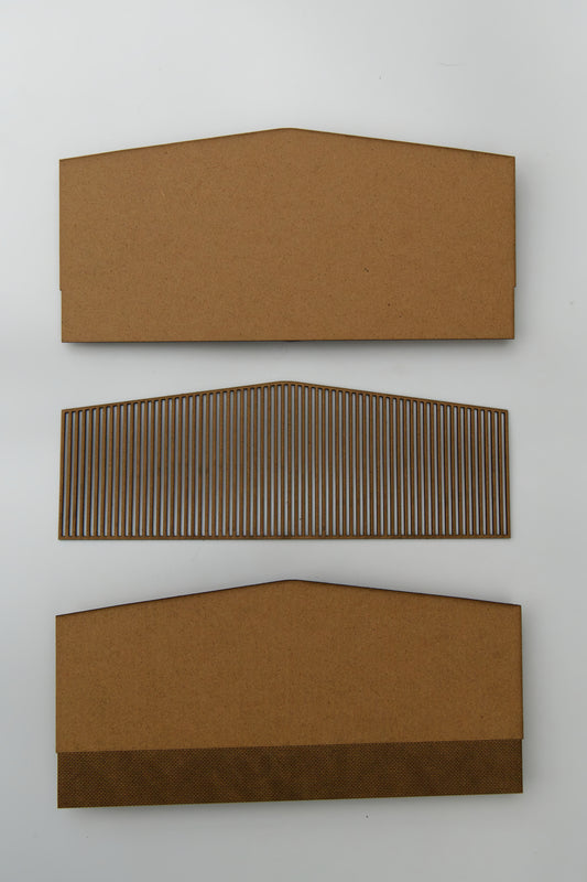 Low Relief Warehouse Kit- 3 Part Kit ... 1/76 - OO Gauge Scale