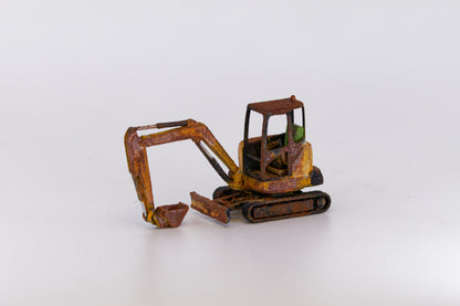 Mini Digger... 1/76 - OO Gauge Scale (Yellow)