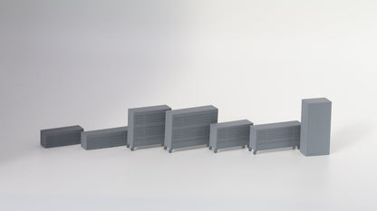 Scale Toolboxes....1-50 + 1-76 / OO Gauge Scale