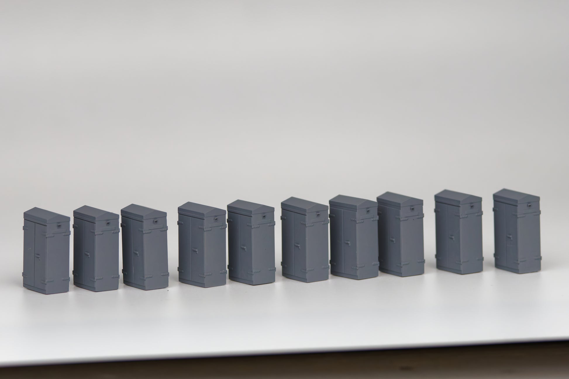 Trackside Relay boxes 10 Pack ... 1-76 / OO Gauge