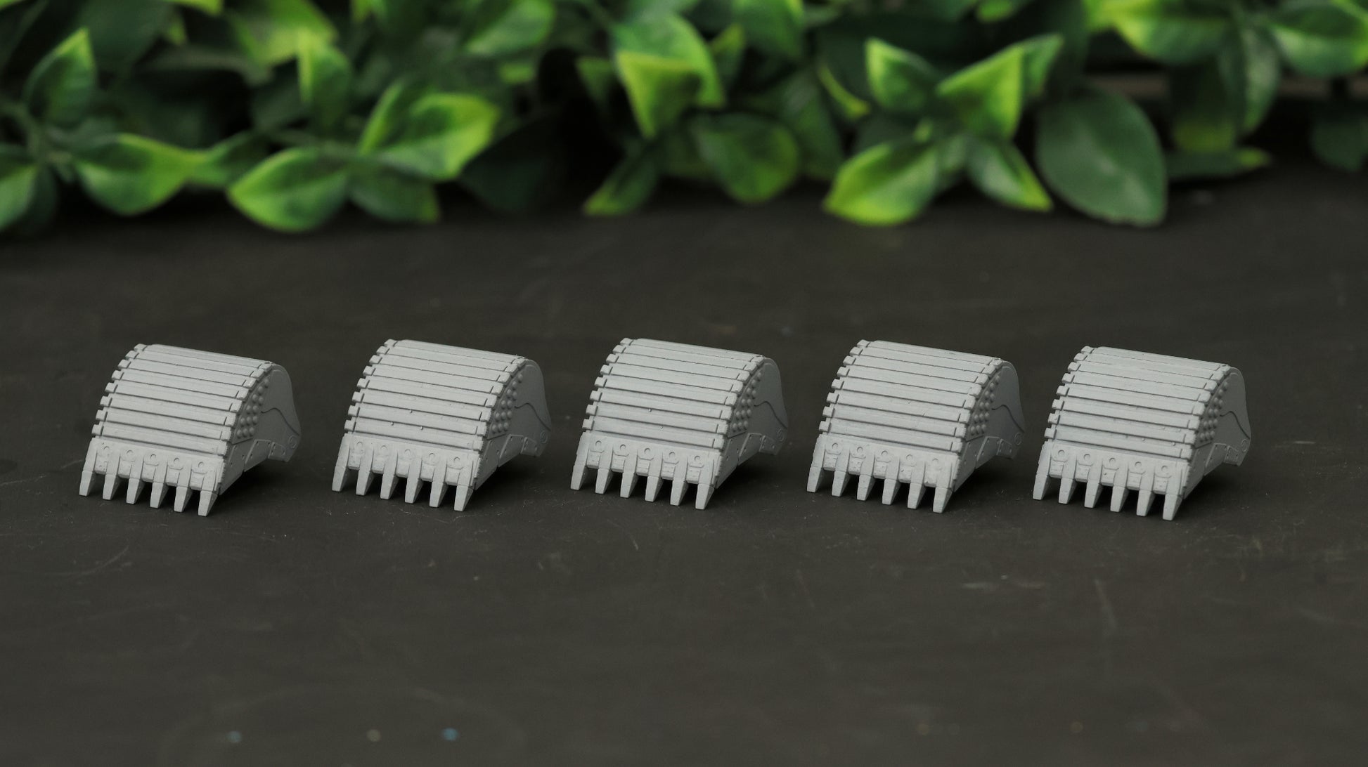 Excavator Buckets 1-76 / OO gauge (Pack Of 5 Buckets)