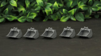 Excavator Buckets 1-50 /  (Pack Of 5 Buckets)