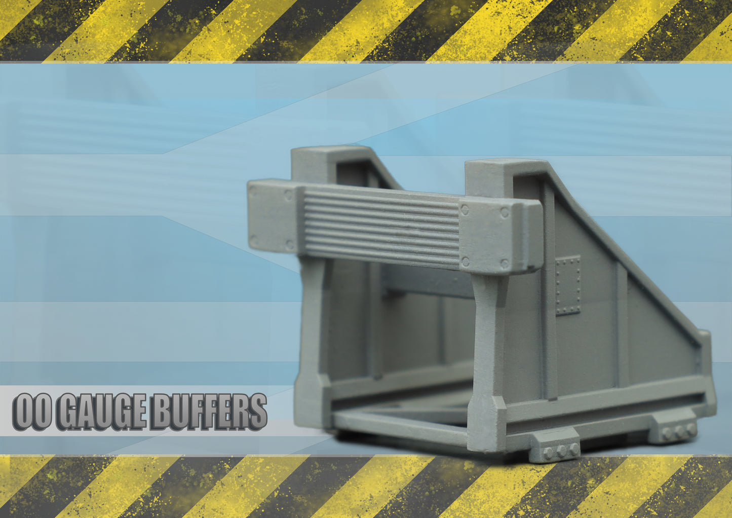 OO Gauge Railway Buffers- 10 Pack
