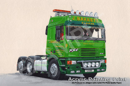 Barrett's ERF EC14- Print From An Original Acrylic Painting By Mark Middleton