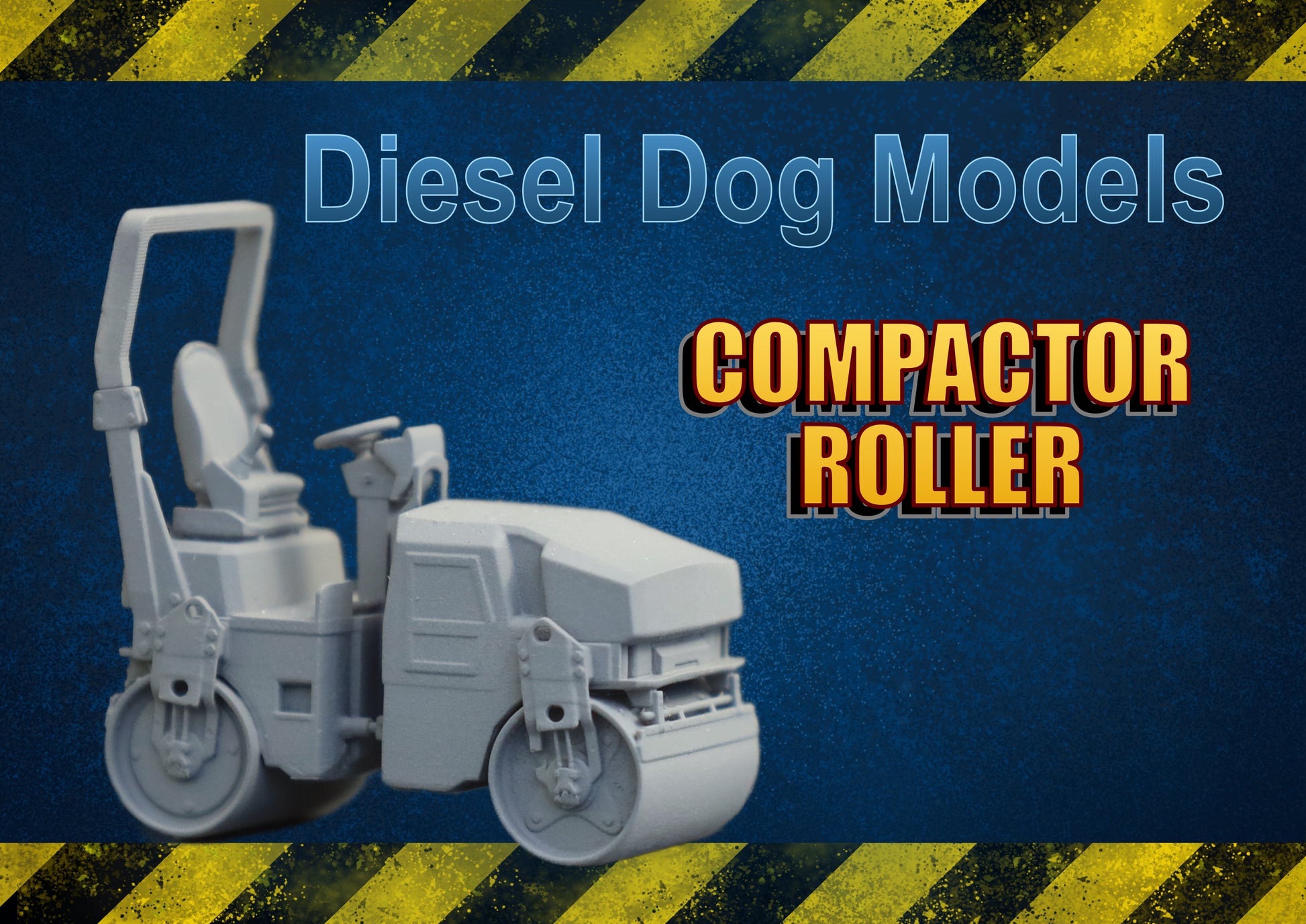 Compactor Road Roller....1/76 - OO Gauge Scale