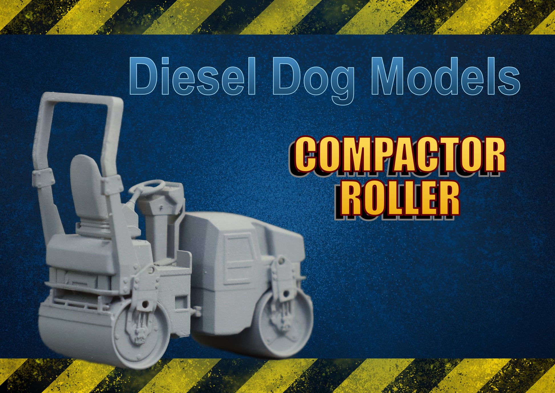 Compactor Road Roller....1/76 - OO Gauge Scale
