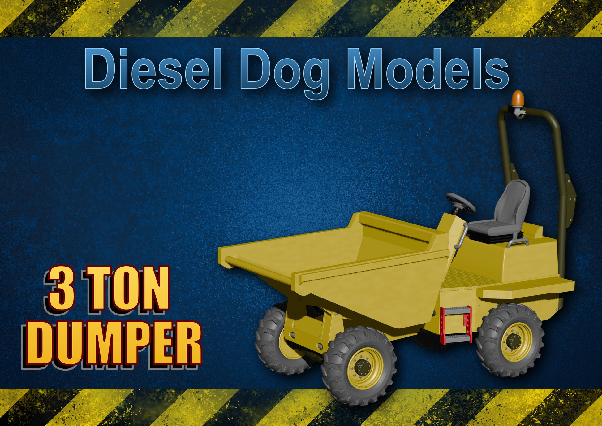 3 Ton Dumper ... 1/76 - OO Gauge Scale