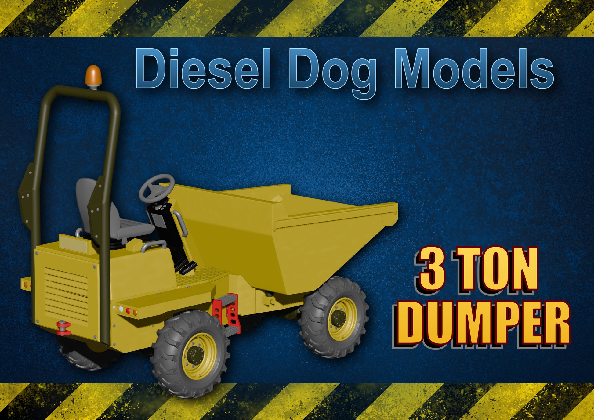 3 Ton Dumper ... 1/76 - OO Gauge Scale