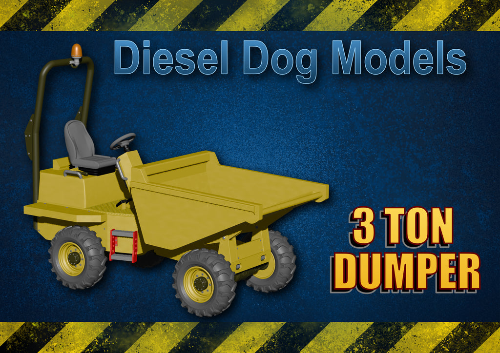 3 Ton Dumper ... 1/76 - OO Gauge Scale